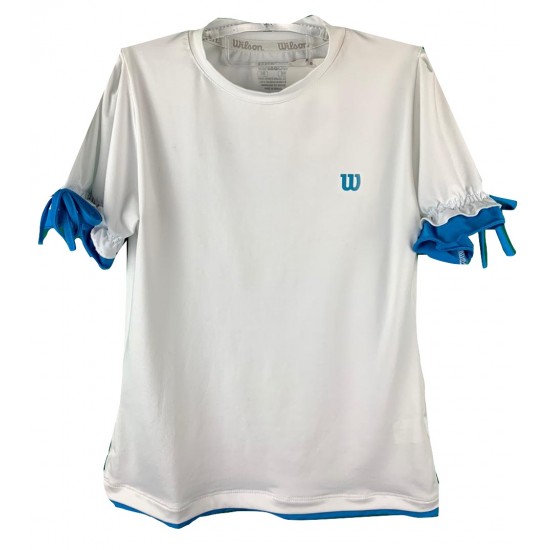 CAMISETA WILSON BLASH JUV - BRANCA